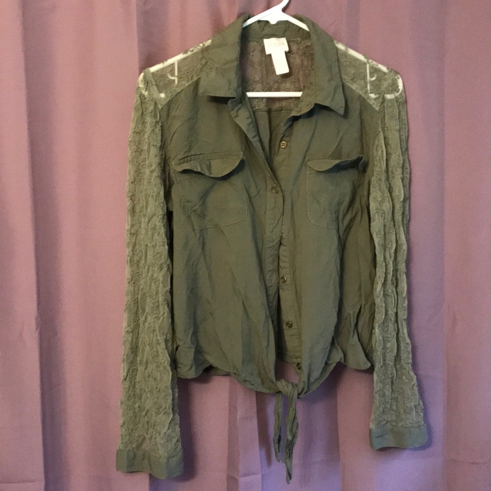 Chicos lace and top L?